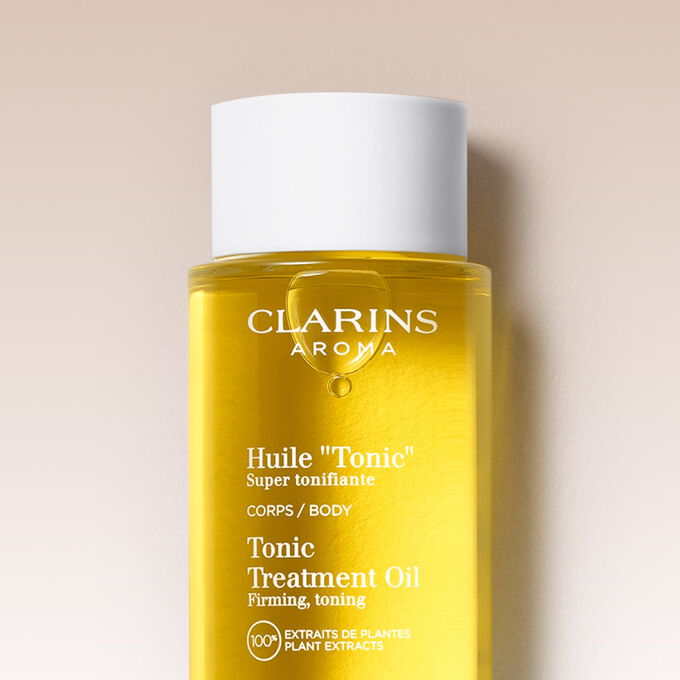 Tonic Treatment Oil l&auml;hikuva pakkauksesta ja aromaattinen tuoksu