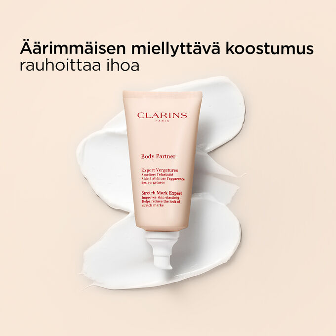Body Partner Stretch Mark Expert äärimmäisen miellyttävä koostumus