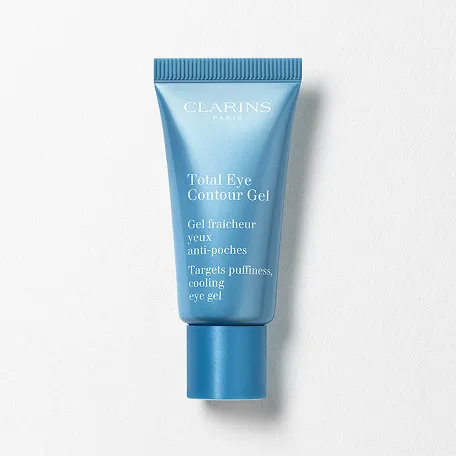 Tuotekuva tuotteesta Total Eye Contour Gel, joka vähentää näkyvästi tummia silmänalusia ja turvotusta