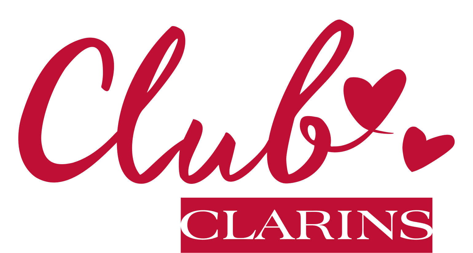 Club Clarinsin punainen logo
