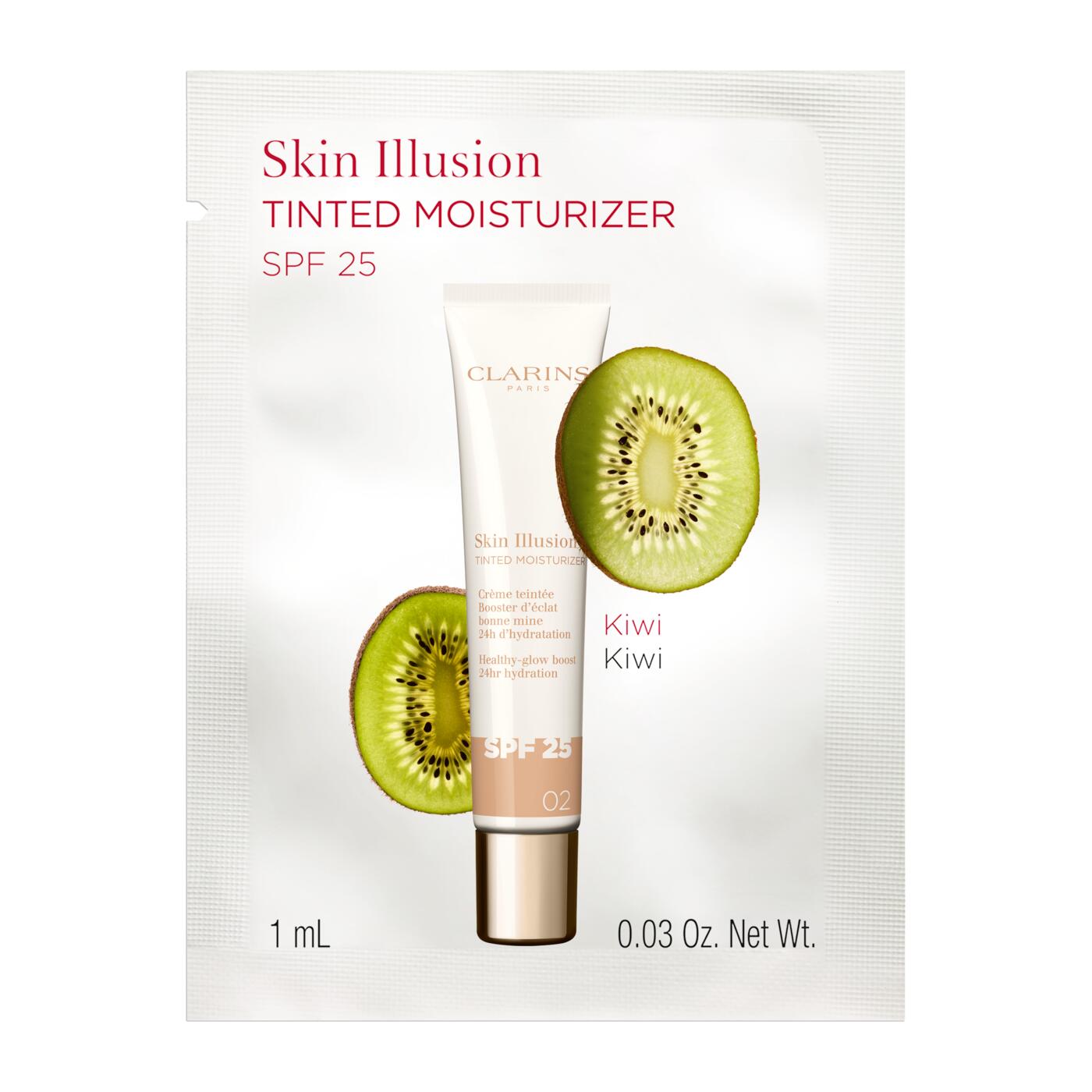 SKIN ILLUSION TINTED MOISTURIZER 02 SAMP 1ML SPF25